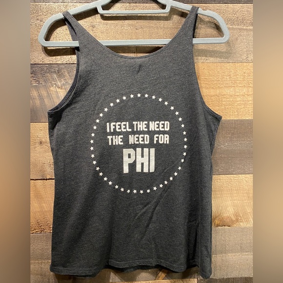 Alpha Phi dark gray tank - Picture 2 of 2
